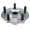 Wjb Wheel Hub Spindle, Spk027 SPK027 - alternate 3